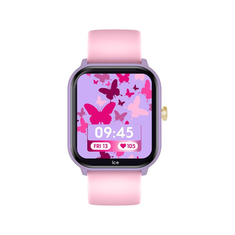Montre ICE WATCH Ice smart enfant bracelet silicone rose - vue 1