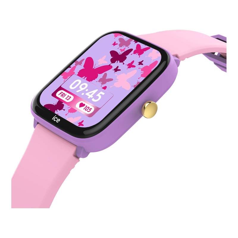Montre ICE WATCH Ice smart enfant bracelet silicone rose - vue 2