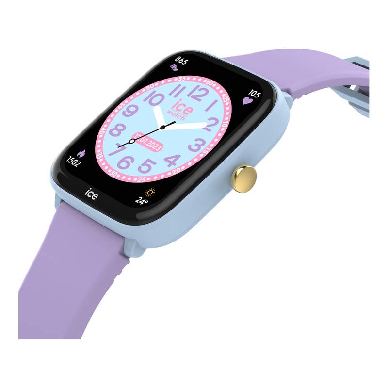 Montre ICE WATCH Ice smart enfant bracelet silicone violet - vue 2