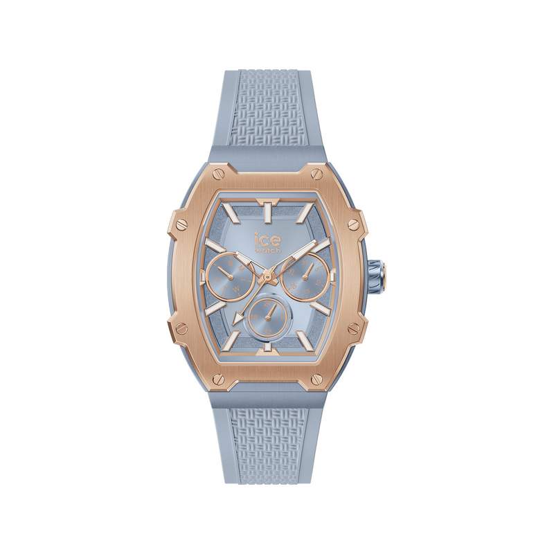 Montre ICE WATCH Ice boliday femme bracelet silicone bleu - vue 1