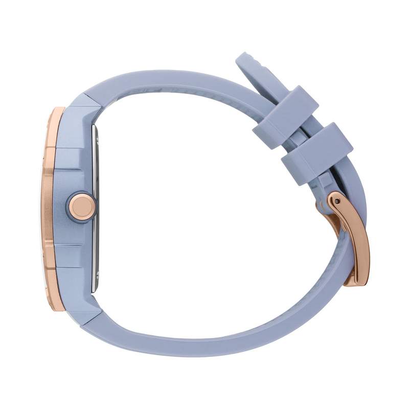 Montre ICE WATCH Ice boliday femme bracelet silicone bleu - vue 2