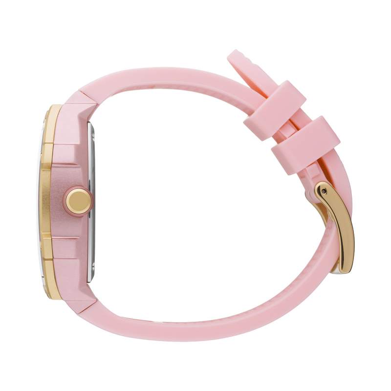 Montre ICE WATCH Ice boliday femme bracelet silicone rose - vue 2