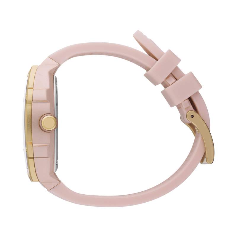 Montre ICE WATCH Ice boliday femme bracelet silicone beige - vue 2