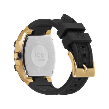 ICE WATCH Ice boliday dameshorloge met zwarte siliconen band