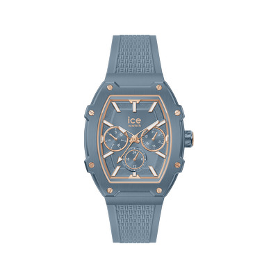 Montre ICE WATCH Ice boliday femme bracelet silicone bleu - vue 1