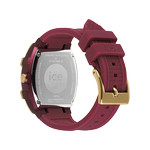 Montre ICE WATCH Ice boliday femme bracelet silicone rouge - vue 3