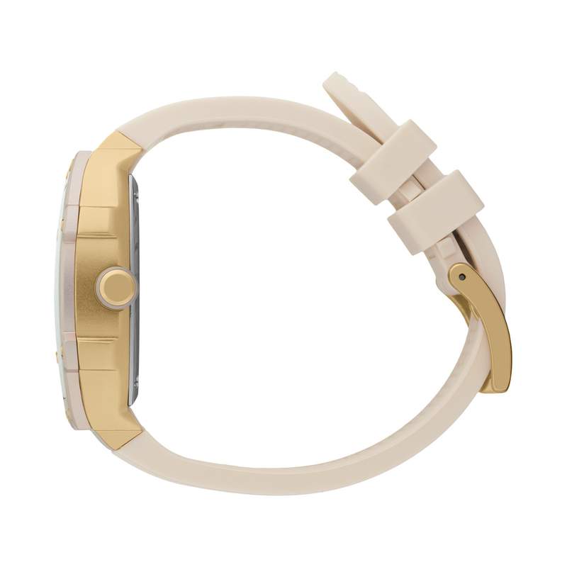 Montre ICE WATCH Ice boliday femme bracelet silicone beige - vue 2