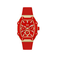 Montre ICE WATCH Ice boliday femme bracelet silicone rouge