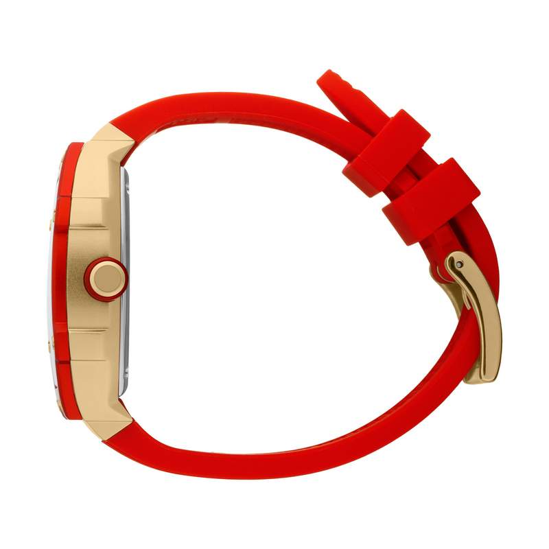 Montre ICE WATCH Ice boliday femme bracelet silicone rouge - vue 2