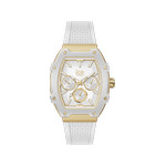 Montre ICE WATCH Ice boliday femme bracelet silicone blanc - vue 1
