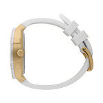 Montre ICE WATCH Ice boliday femme bracelet silicone blanc - vue 2