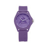 Montre LE COQ SPORTIF monochrome femme bracelet plastique violet - vue V1