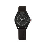 Montre LE COQ SPORTIF monochrome enfant bracelet plastique noir - vue 1