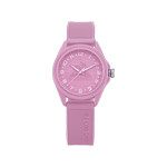 Montre LE COQ SPORTIF monochrome enfant bracelet plastique rose - vue 1
