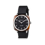 Montre BRISTON clubmaster chic femme bracelet tissu noir - vue 1