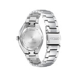 Montre CITIZEN super titanium ladies femme eco-drive, bracelet titane gris argent - vue 3