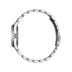 Montre CITIZEN super titanium ladies femme eco-drive, bracelet tissu gris argent - vue 2