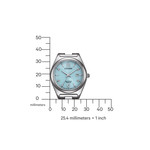 Montre CITIZEN super titanium ladies femme eco-drive, bracelet tissu gris argent - vue D2