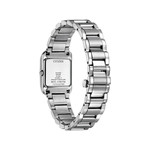 Montre CITIZEN CITIZEN l femme eco-drive, bracelet acier inoxydable gris argent - vue 3