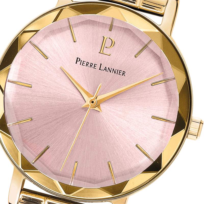 Montre PIERRE LANNIER Multiples femme bracelet acier doré - vue D1