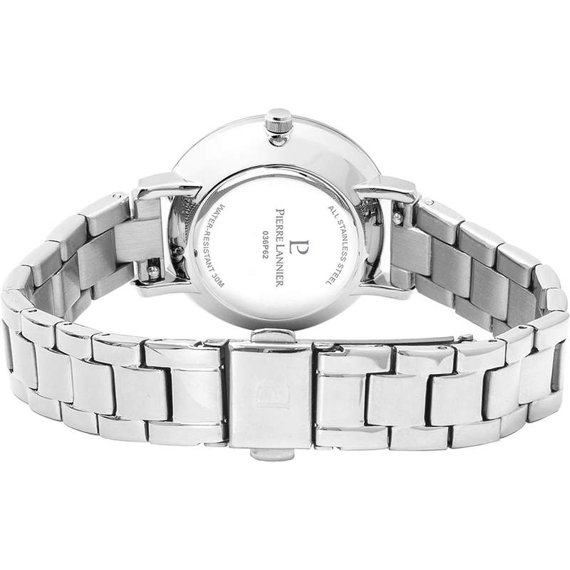 Montre PIERRE LANNIER Chouquette femme bracelet acier - vue 3