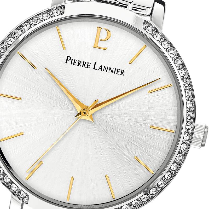 Montre PIERRE LANNIER Chouquette femme bracelet acier - vue D1