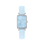 Montre PIERRE LANNIER Ariane femme bracelet cuir bleu - vue 1