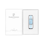 Montre PIERRE LANNIER Ariane femme bracelet cuir bleu - vue D2