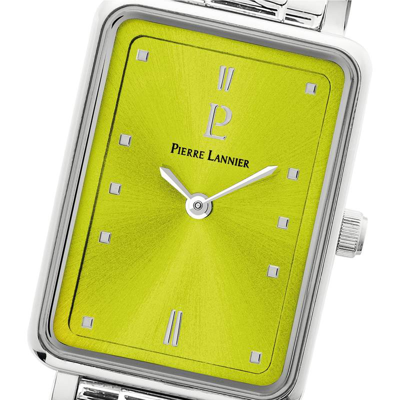 PIERRE LANNIER Ariane ladies' watch steel bracelet - view D1