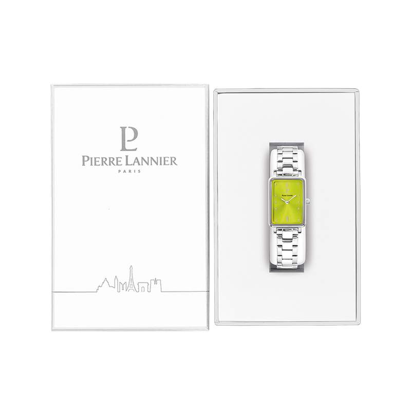 PIERRE LANNIER Ariane women's watch steel bracelet - view D2