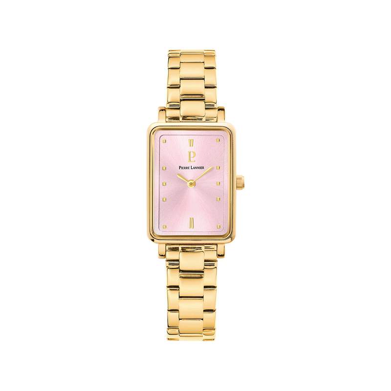 Montre PIERRE LANNIER Ariane femme bracelet acier doré - vue 1