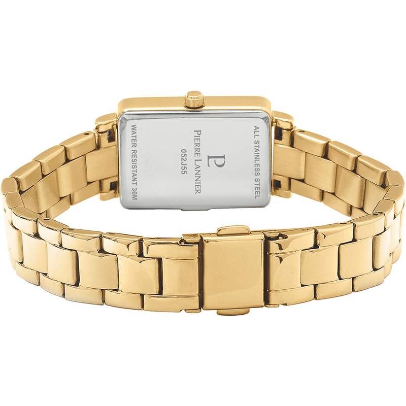 Montre PIERRE LANNIER Ariane femme bracelet acier doré - vue 3