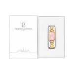 Montre PIERRE LANNIER Ariane femme bracelet acier doré - vue D2