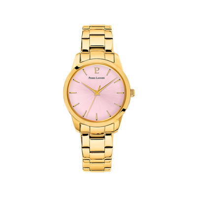 Montre PIERRE LANNIER Roxane femme bracelet acier doré - vue 1