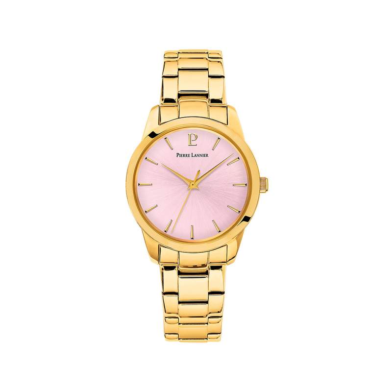 Montre PIERRE LANNIER Roxane femme bracelet acier doré - vue 1