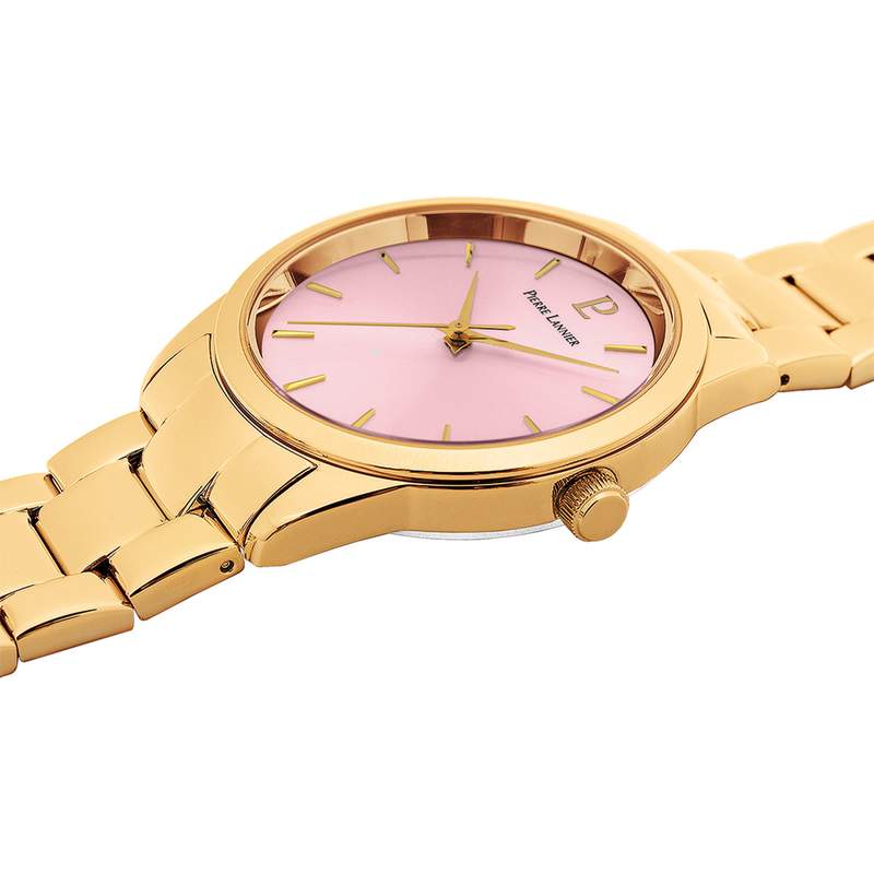 Montre PIERRE LANNIER Roxane femme bracelet acier doré - vue 2
