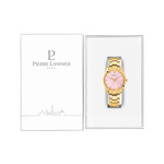 Montre PIERRE LANNIER Roxane femme bracelet acier doré - vue D2