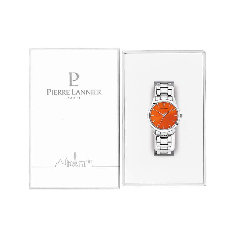 Montre PIERRE LANNIER Roxane femme bracelet acier - vue D2
