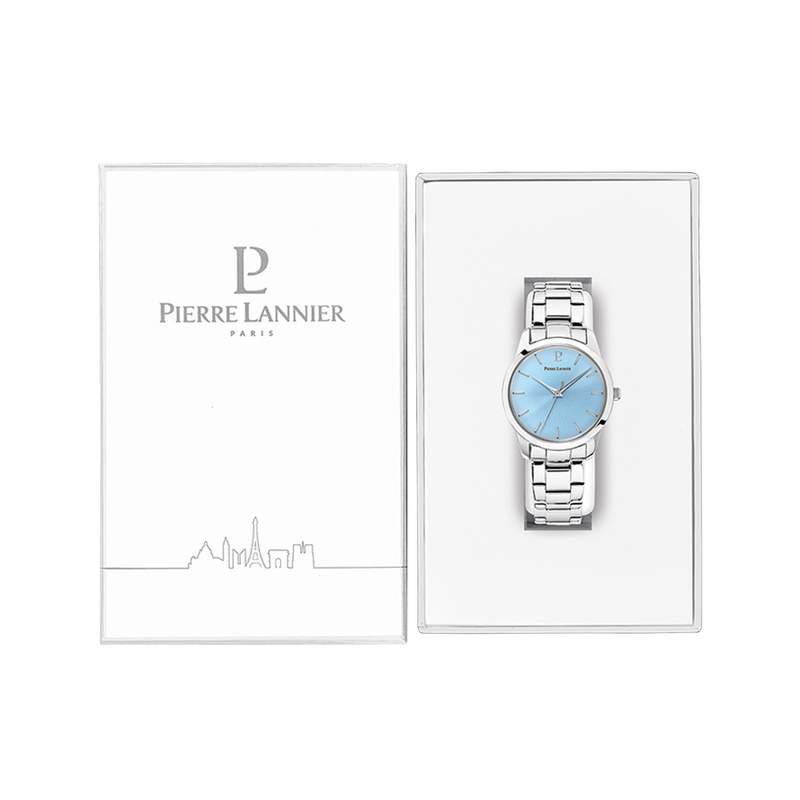 Montre PIERRE LANNIER Roxane femme bracelet acier - vue D2