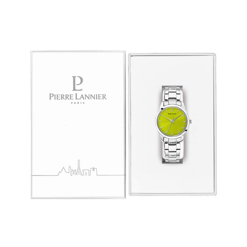 Montre PIERRE LANNIER Roxane femme bracelet acier - vue D2