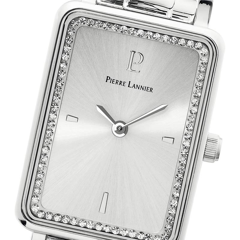 Montre PIERRE LANNIER Ariane femme bracelet acier - vue D1