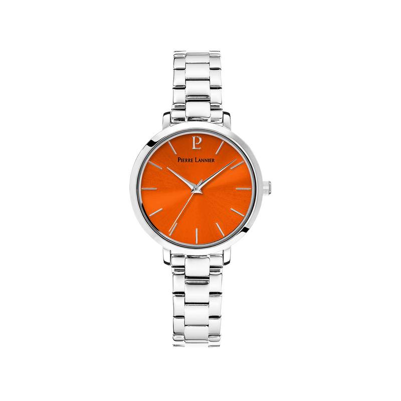 Montre PIERRE LANNIER chouquette femme bracelet acier - vue 1