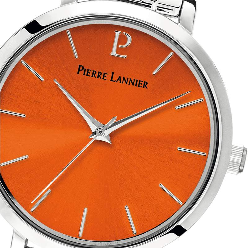 Montre PIERRE LANNIER chouquette femme bracelet acier - vue D1