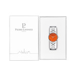 Montre PIERRE LANNIER chouquette femme bracelet acier - vue D2