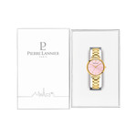 Montre PIERRE LANNIER Chouquette femme bracelet acier doré - vue D2