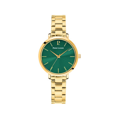 Montre PIERRE LANNIER Chouquette femme bracelet acier doré