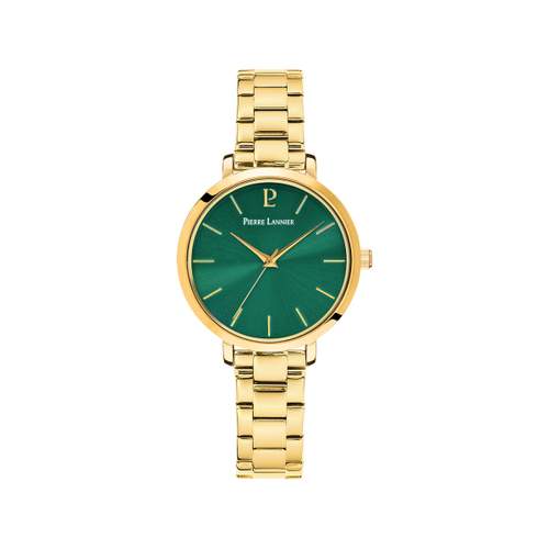 Montre PIERRE LANNIER Chouquette femme bracelet acier doré