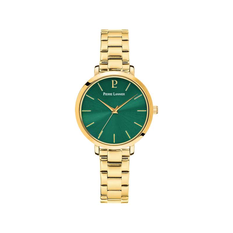 Montre PIERRE LANNIER Chouquette femme bracelet acier doré - vue 1