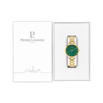 Montre PIERRE LANNIER Chouquette femme bracelet acier doré - vue D2