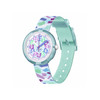 Montre Flik Flak Organized Chaos Confetti Chaos enfant bracelet pet recyclé vert - vue V1